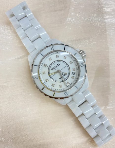 復刻錶JF香奈兒J12系列H1629-2824自動機械機芯,表殼材質：鈦陶瓷錶盤形狀：圓形陶瓷錶帶，表徑：38毫米 photo review