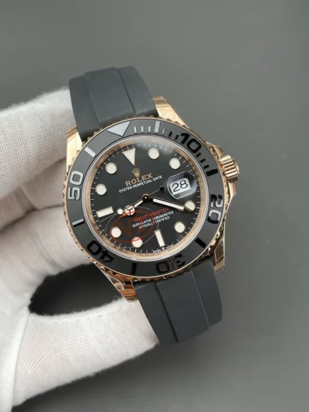 高仿勞力士 玫瑰金游艇 42mm 男士腕錶