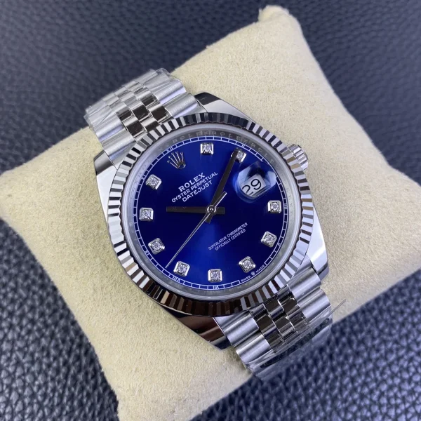 高仿勞力士/Rolex日志系列 C厰 藍盤男士腕錶41MM