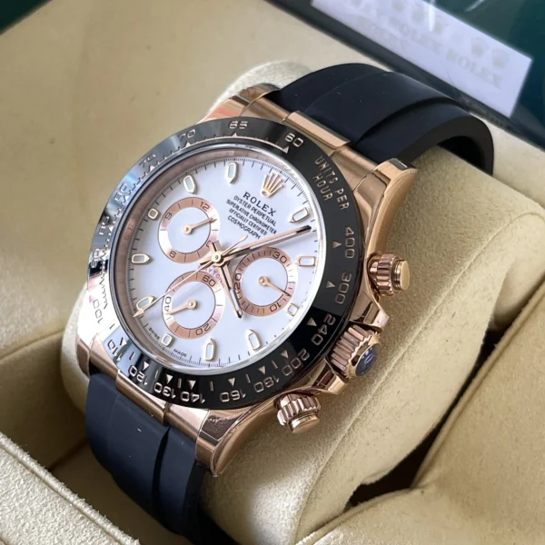 勞力士宇宙計型迪通拿系列M116515ln-0019玫瑰金腕錶