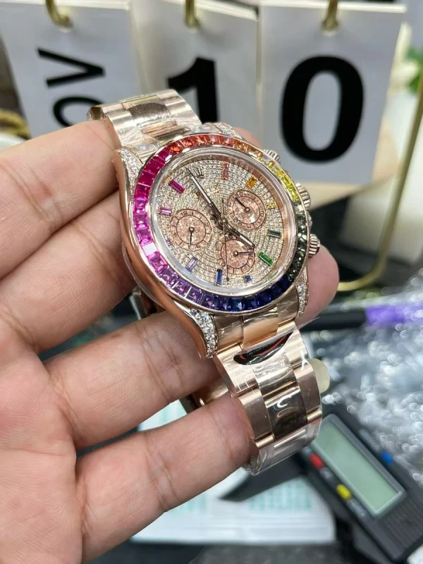勞力士宇宙計型迪通拿系列116595RBOW-0004腕錶（彩虹迪）