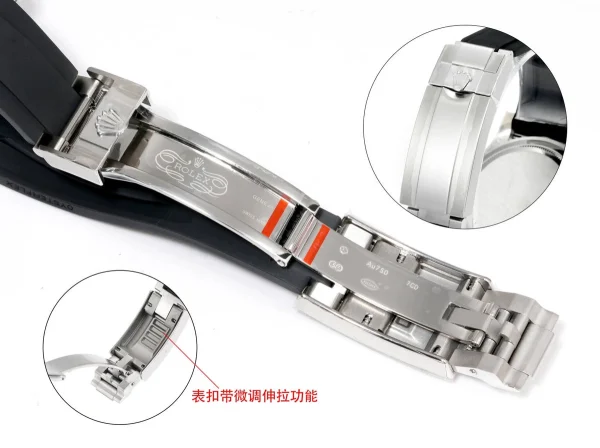 勞力士宇宙計型迪通拿系列m126539tbr-0002男士鑽石腕錶