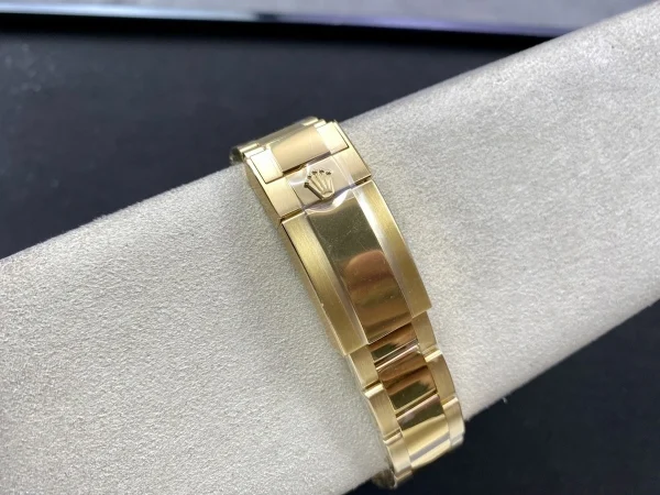 勞力士宇宙計型迪通拿系列m116508-0006黃金鑽刻腕錶