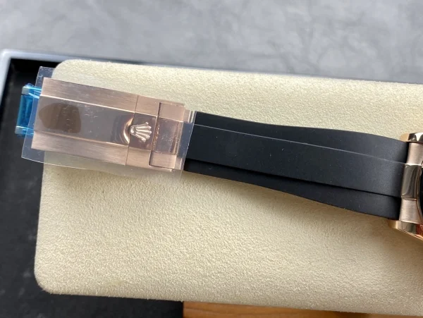 勞力士宇宙計型迪通拿系列m116515ln-0055永恒玫瑰金腕錶