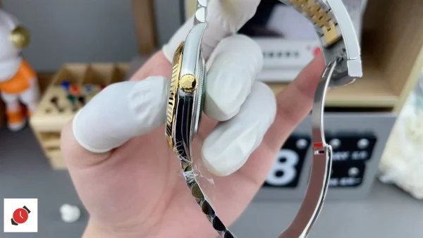 高仿勞力士Rolex-日誌型41 間金黑盤