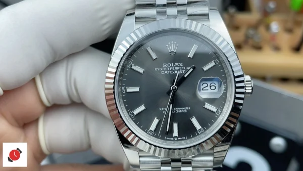 高仿勞力士Rolex-日誌型41 灰盤