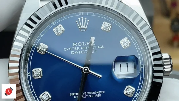 高仿勞力士Rolex-日誌型41 藍色鑽石盤