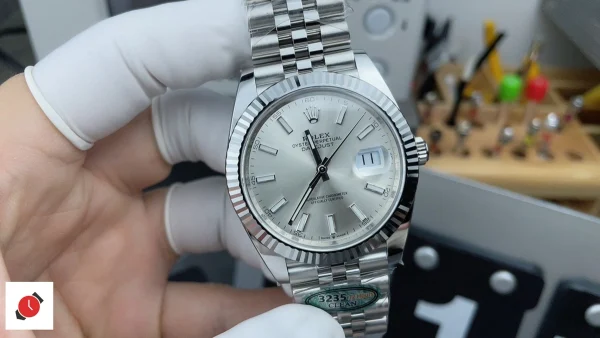 高仿勞力士Rolex-日誌型41 銀盤