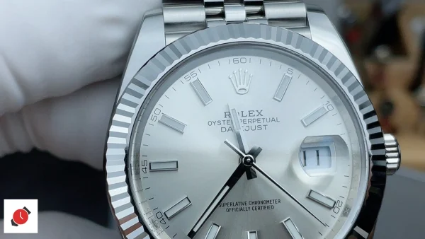 高仿勞力士Rolex-日誌型41 銀盤