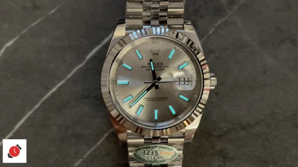 高仿勞力士Rolex-日誌型41 銀盤