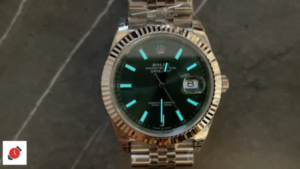 高仿勞力士Rolex-日誌型41 綠盤