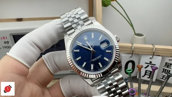 高仿勞力士Rolex-日誌型41 藍盤