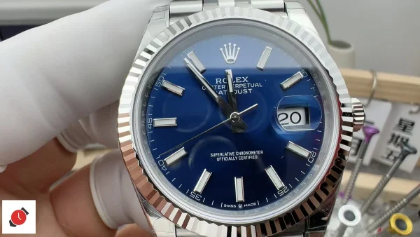 高仿勞力士Rolex-日誌型41 藍盤