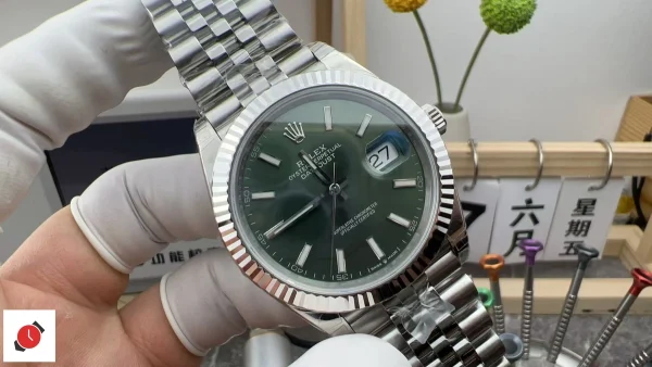 高仿勞力士Rolex-日誌型41 薄荷綠盤