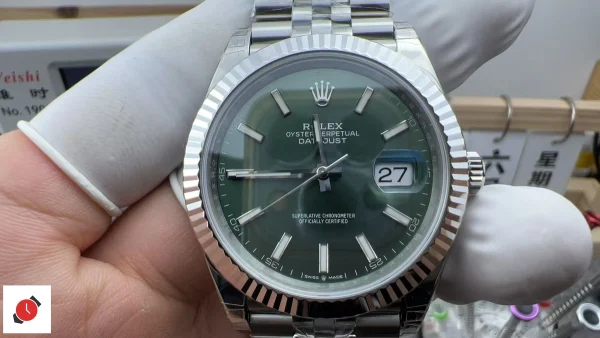 高仿勞力士Rolex-日誌型41 薄荷綠盤