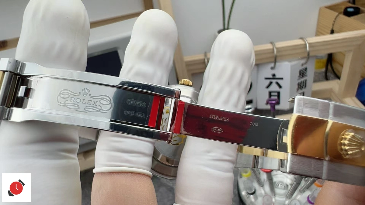 高仿勞力士Rolex-日誌型41 間金香檳金盤
