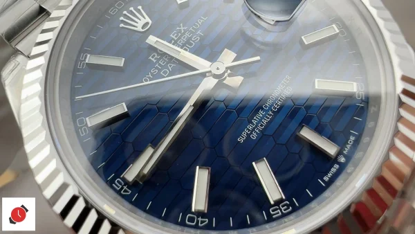 高仿勞力士Rolex-日誌型41 藍格子盤