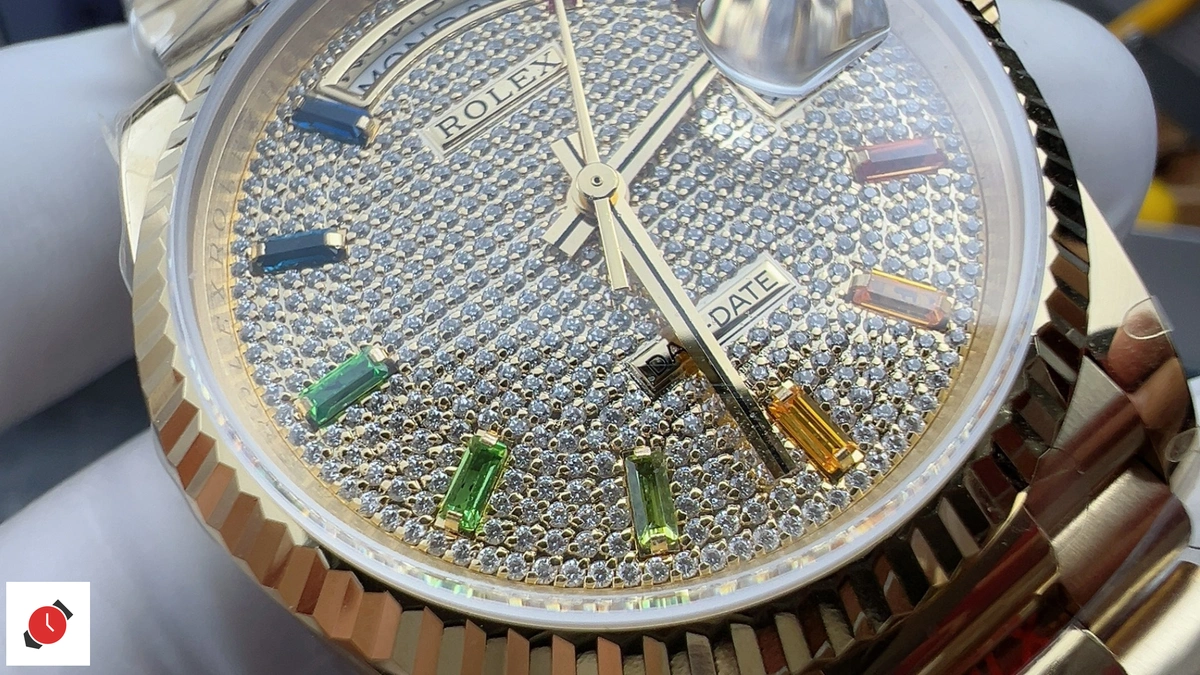高仿勞力士Rolex-星期日曆型36 鑽麵