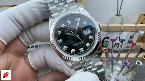 高仿勞力士Rolex-日誌型36 鑽時黑盤