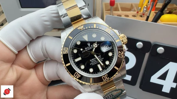高仿勞力士Rolex-水鬼潛水錶 間金黑水鬼 41MM