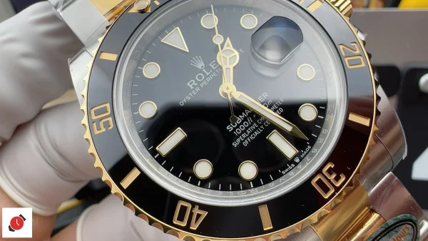 高仿勞力士Rolex-水鬼潛水錶 間金黑水鬼 41MM