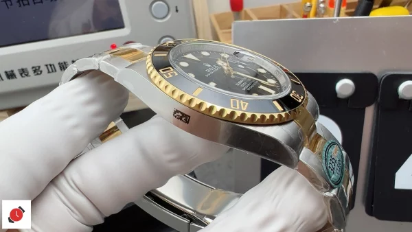 高仿勞力士Rolex-水鬼潛水錶 間金黑水鬼 41MM