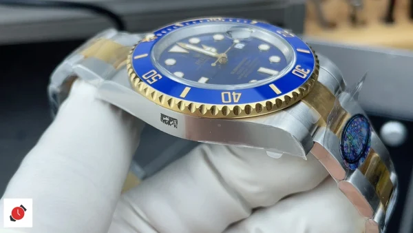 高仿勞力士Rolex-水鬼潛水錶 間金藍水鬼 40MM