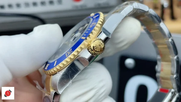 高仿勞力士Rolex-水鬼潛水錶 間金藍水鬼 40MM