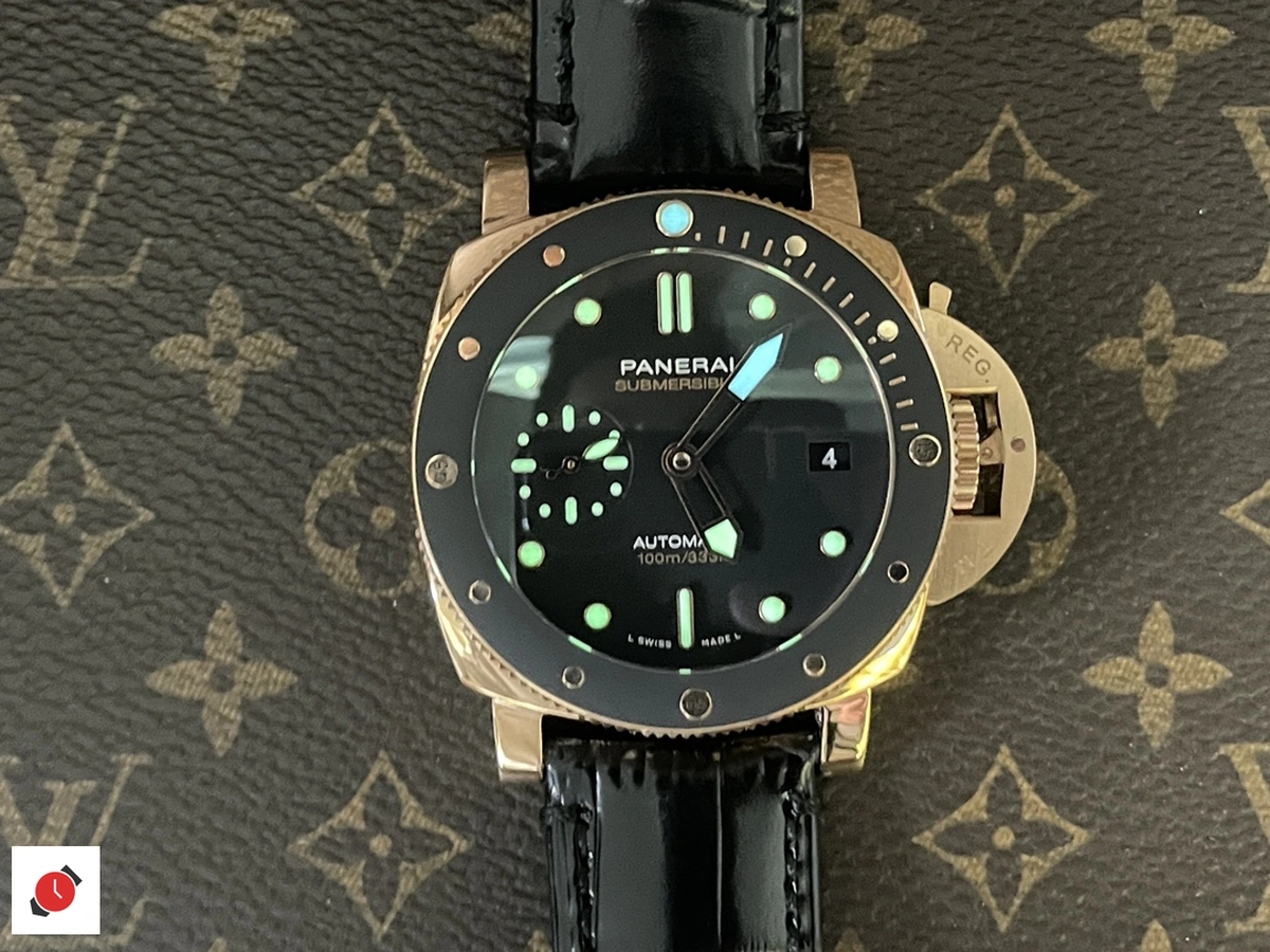 高仿沛納海-Panerai 潛行系列 PAM974 42MM