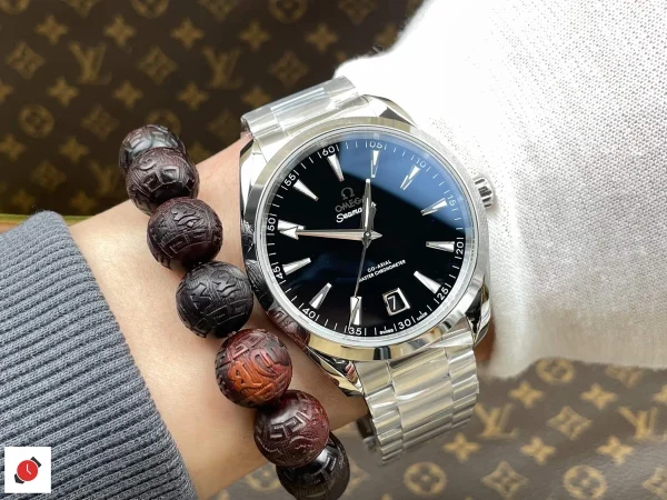 高仿歐米茄Omega-海馬150 AT150 黑盤 41MM