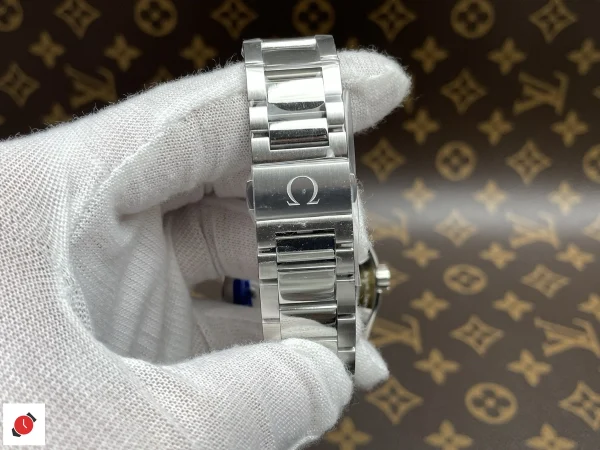 高仿歐米茄Omega-海馬150 AT150 柚木白盤金針 41MM