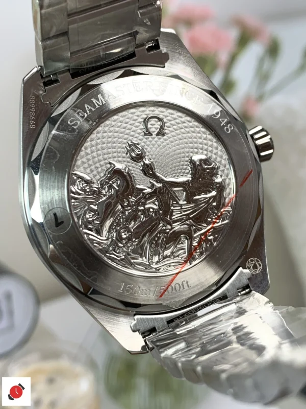 高仿歐米茄Omega-海馬150 AT150 柚木淺藍盤 41MM