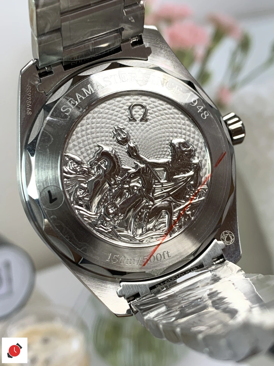 高仿歐米茄Omega-海馬150 AT150 柚木淺藍盤 41MM