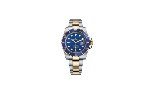 高仿勞力士Rolex-水鬼潛水錶 間金藍水鬼 40MM