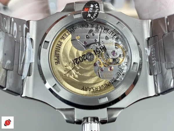 高仿百達翡麗 PP 鸚鵡螺系列 鋼王 5711 蒂芙尼藍