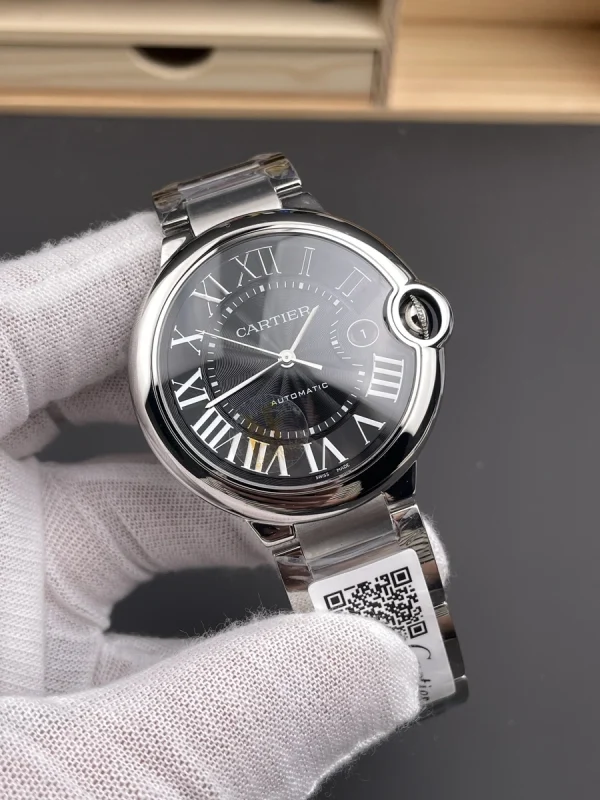 高仿卡地亞 Cartier 藍氣球 黑盤 42MM