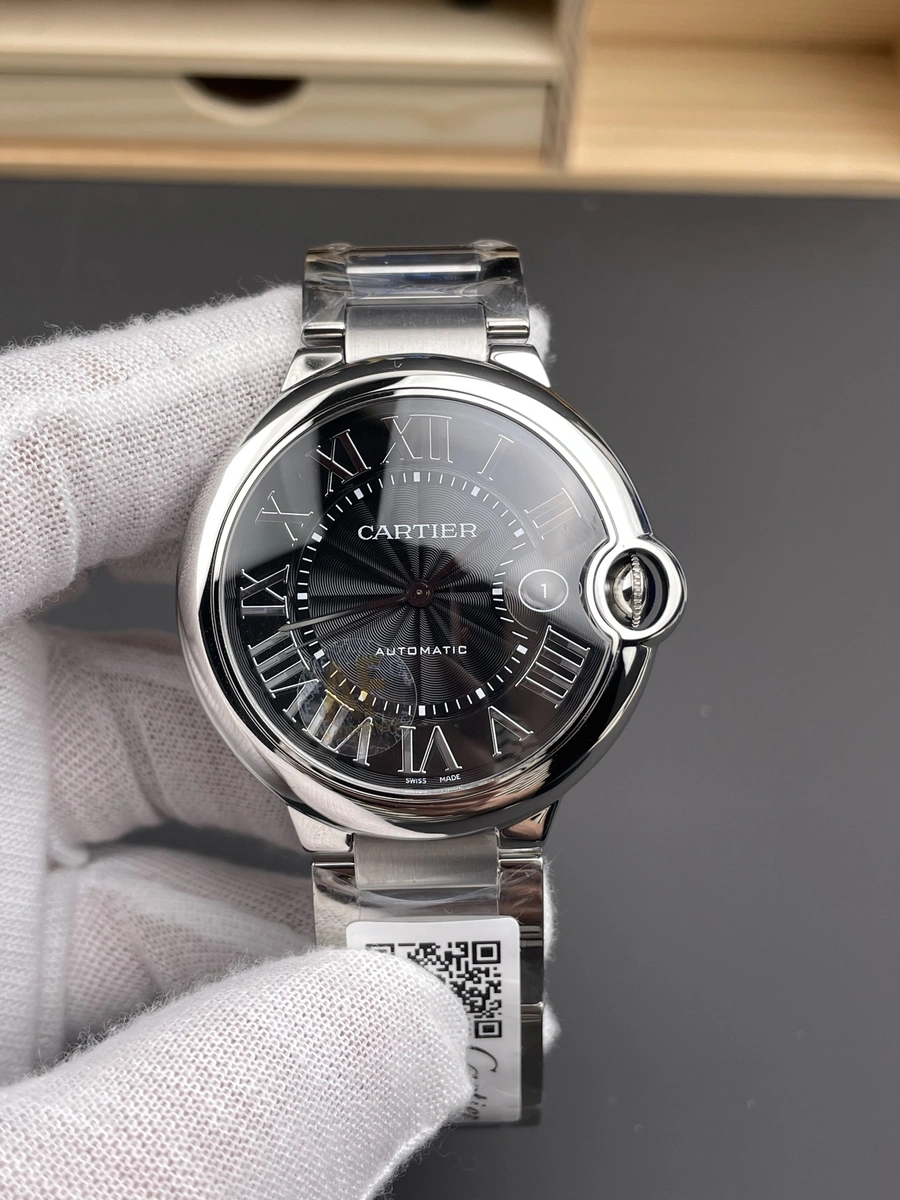 高仿卡地亞 Cartier 藍氣球 黑盤 42MM