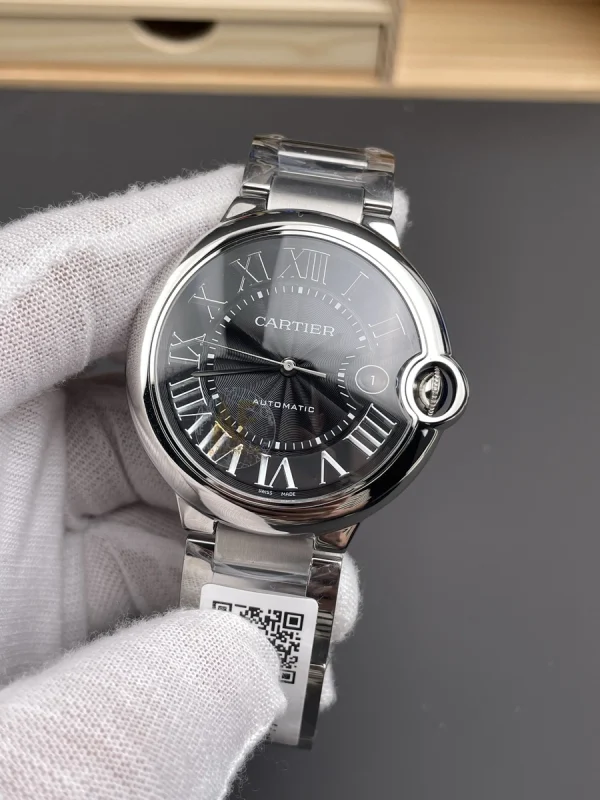 高仿卡地亞 Cartier 藍氣球 黑盤 42MM