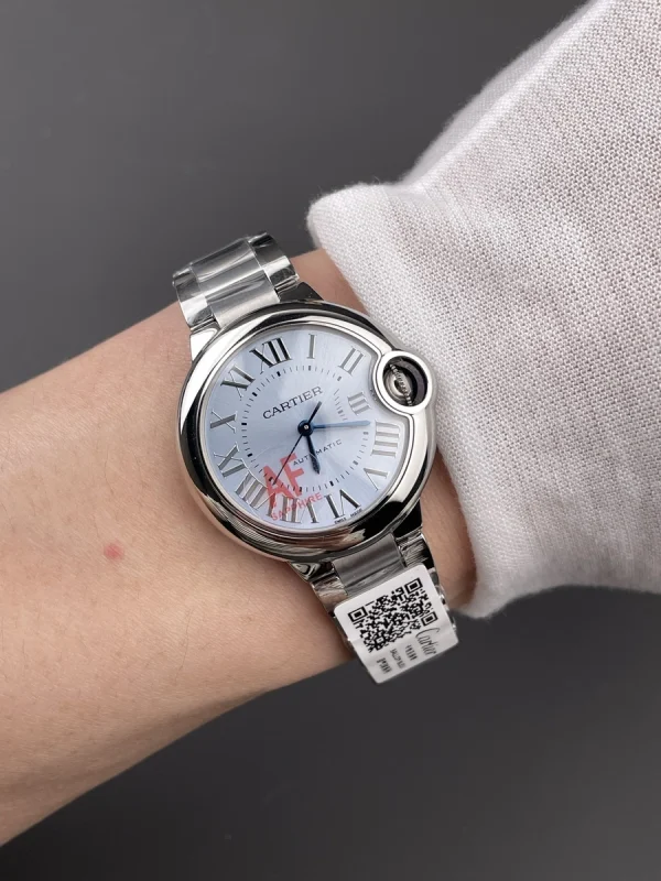 高仿卡地亞 Cartier 藍氣球 冰藍盤 33MM