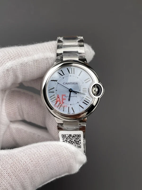 高仿卡地亞 Cartier 藍氣球 冰藍盤 33MM