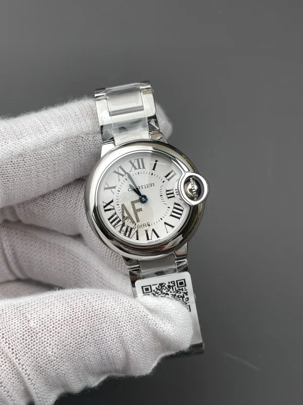 高仿卡地亞 Cartier 藍氣球 白盤 33MM