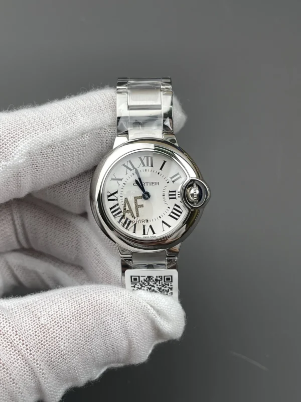 高仿卡地亞 Cartier 藍氣球 白盤 33MM