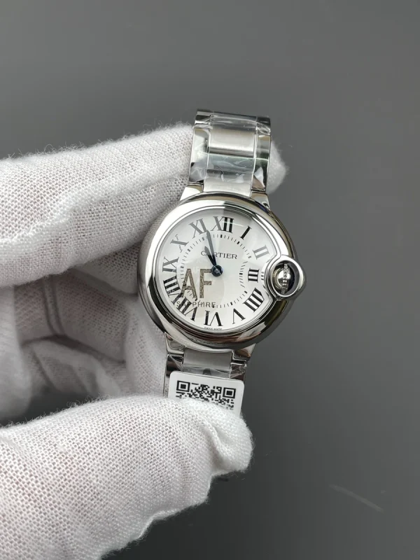 高仿卡地亞 Cartier 藍氣球 白盤 33MM
