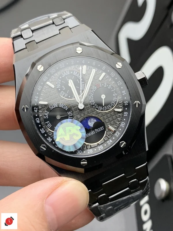 高仿AP-愛彼 皇家橡樹系列 陶瓷萬年曆 41MM