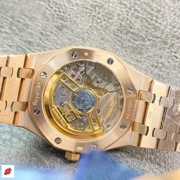 高仿AP-愛彼 皇家橡樹系列 15510 玫瑰金 41MM