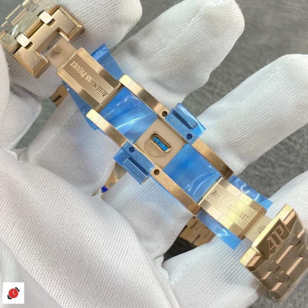 高仿AP-愛彼 皇家橡樹系列 15510 玫瑰金 41MM
