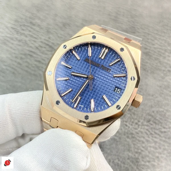 高仿AP-愛彼 皇家橡樹系列 15510 玫瑰金 41MM