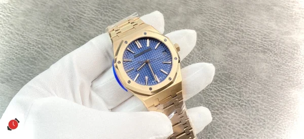 高仿AP-愛彼 皇家橡樹系列 15510 玫瑰金 41MM