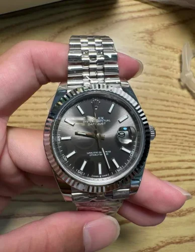 高仿勞力士Rolex-日誌型41 灰盤 photo review