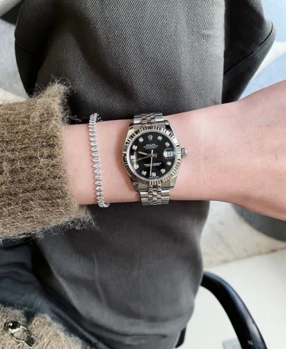高仿勞力士Rolex-日誌型36 鑽時黑盤 photo review